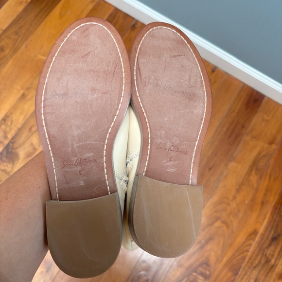 NWOT Sam Edelman Nance Lace-up Boots in Beige 8 - Picture 12 of 13
